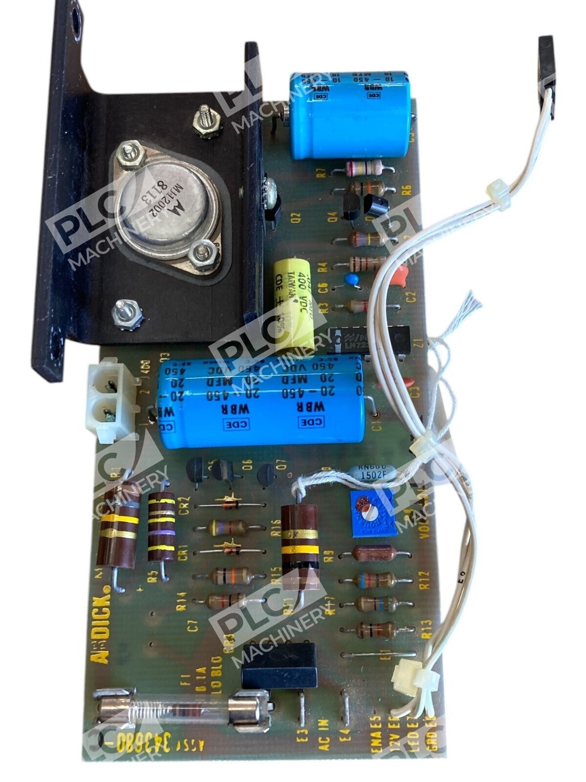 ABDick 343680-C PCB Circuit Board 343684-B - Image 2