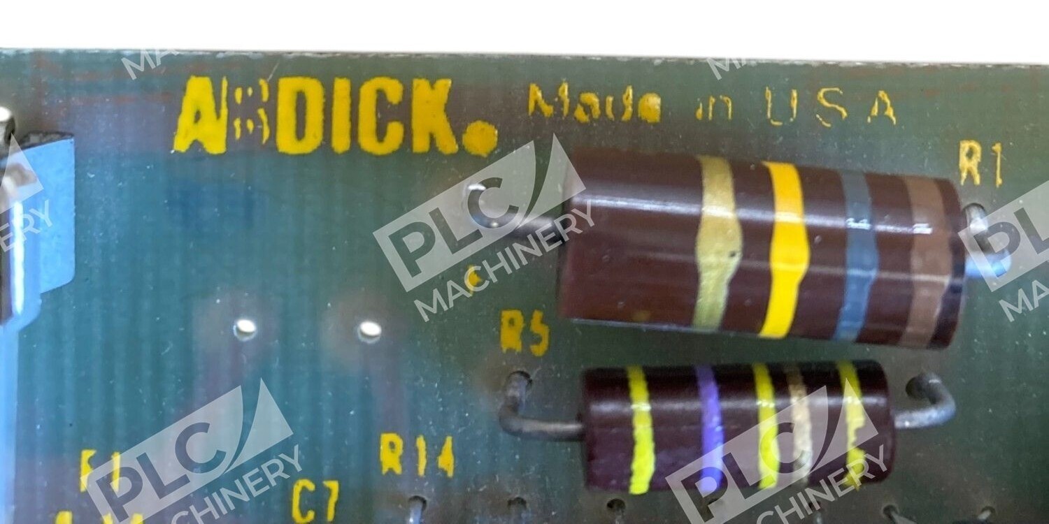 ABDick 343680-C PCB Circuit Board 343684-B - Image 3