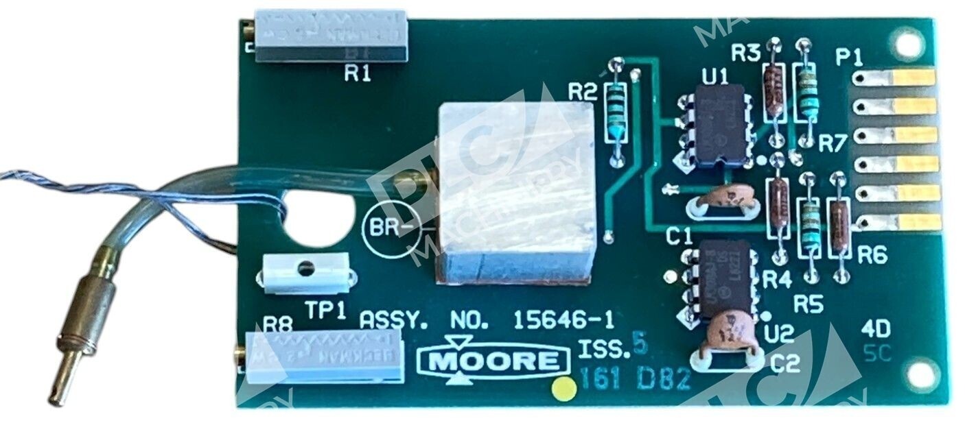 Moore 15646-1 - Moore Iss 5 161 D82 15227-153 Circuit Board PCB 15646-1
