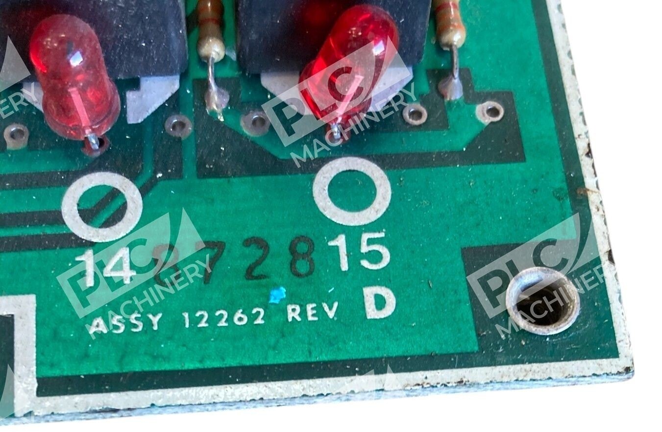 Crydom Controls IOR 14872815 12262 Rev D Relay Circuit Board W/ Relays MS-16H - Image 4