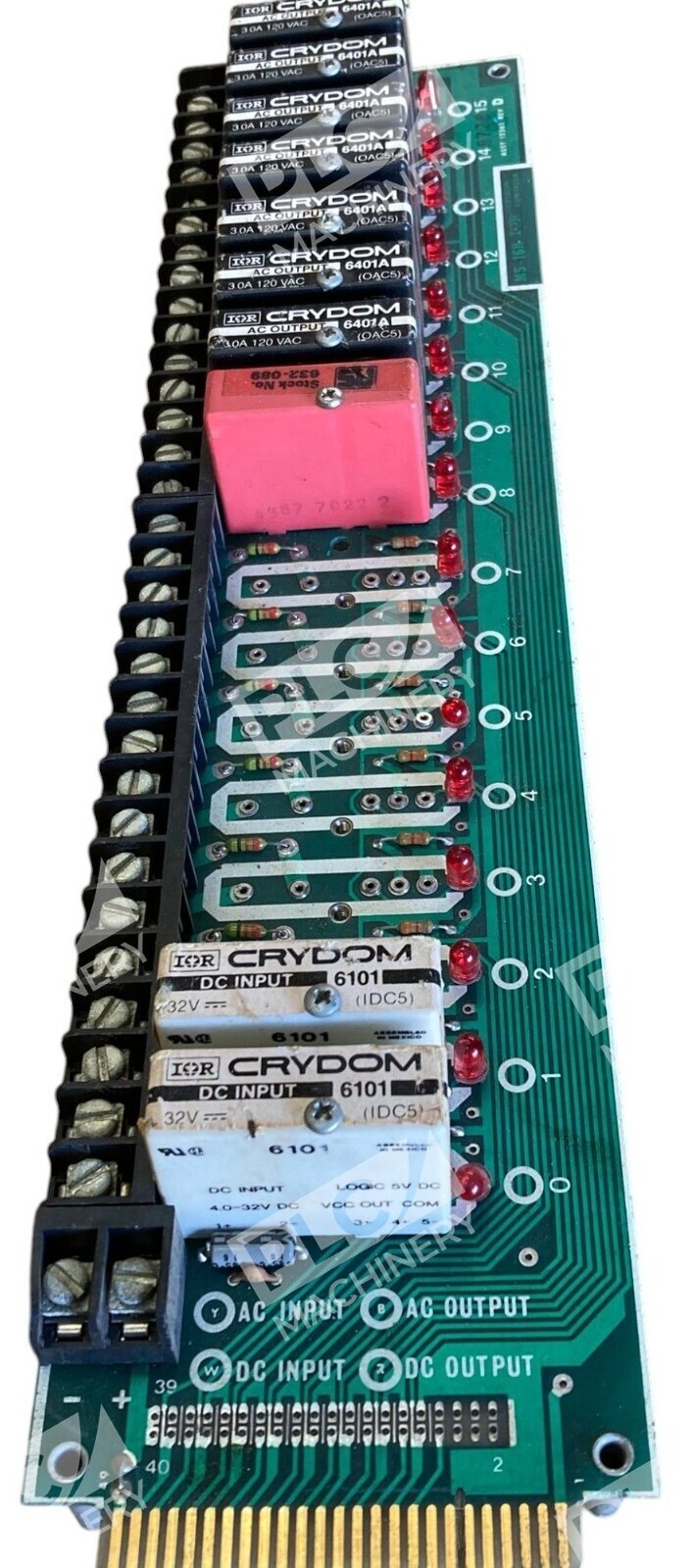 Crydom MS-16H - Crydom Controls IOR 14872815 12262 Rev D Relay Circuit Board