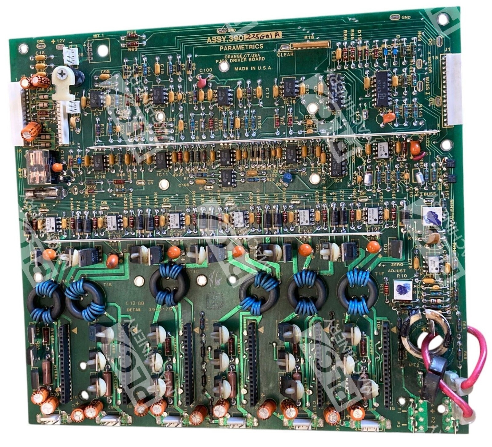 Parametrics 390225G0-1A - Parametrics Circuit 390018E PJGX Driver Board Assy 390225G0-