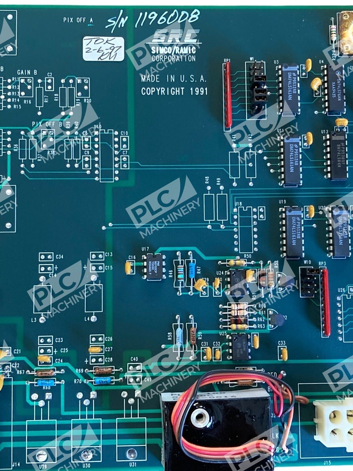 SRC Simco Ramic 56-157967-001 KMCC Circuit Board 94-157968-003 Rev A - Image 4
