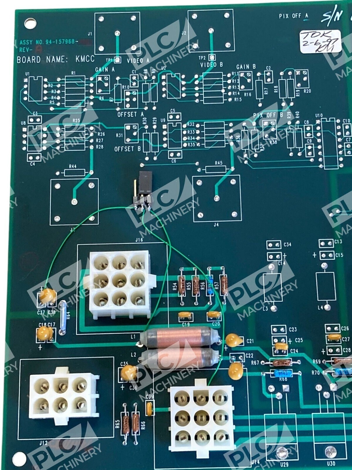 SRC Simco Ramic 56-157967-001 KMCC Circuit Board 94-157968-003 Rev A - Image 5