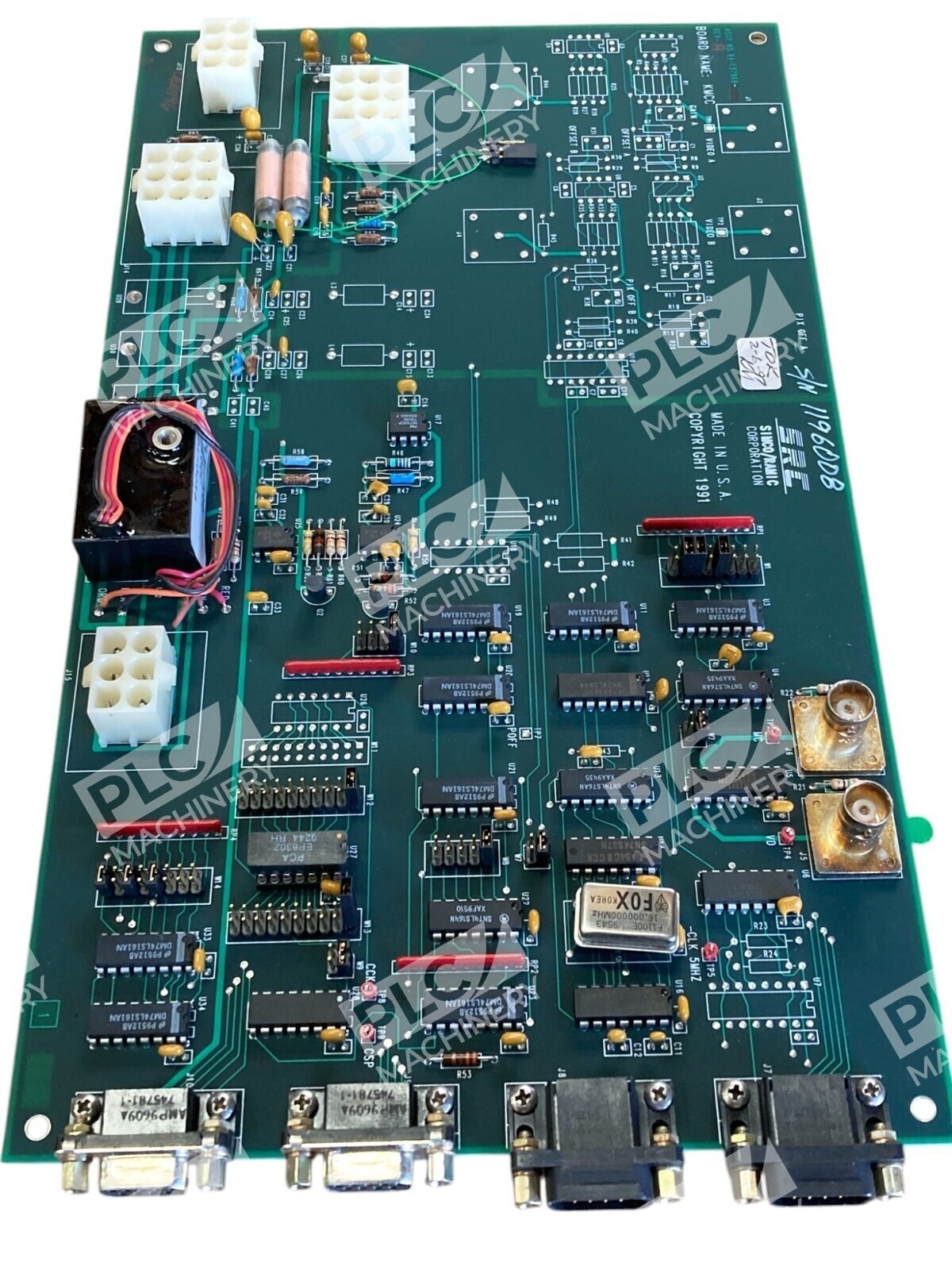 SRC 94-157968-003 Rev A - SRC Simco Ramic 56-157967-001 KMCC Circuit Board 94-157968-0