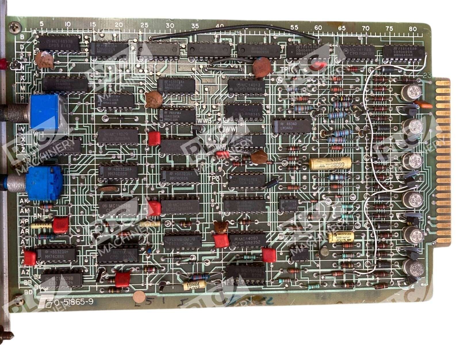 Reliance Electric 801414-63A CLDK Current Loop Circuit Board 0-51865-9 - Image 3