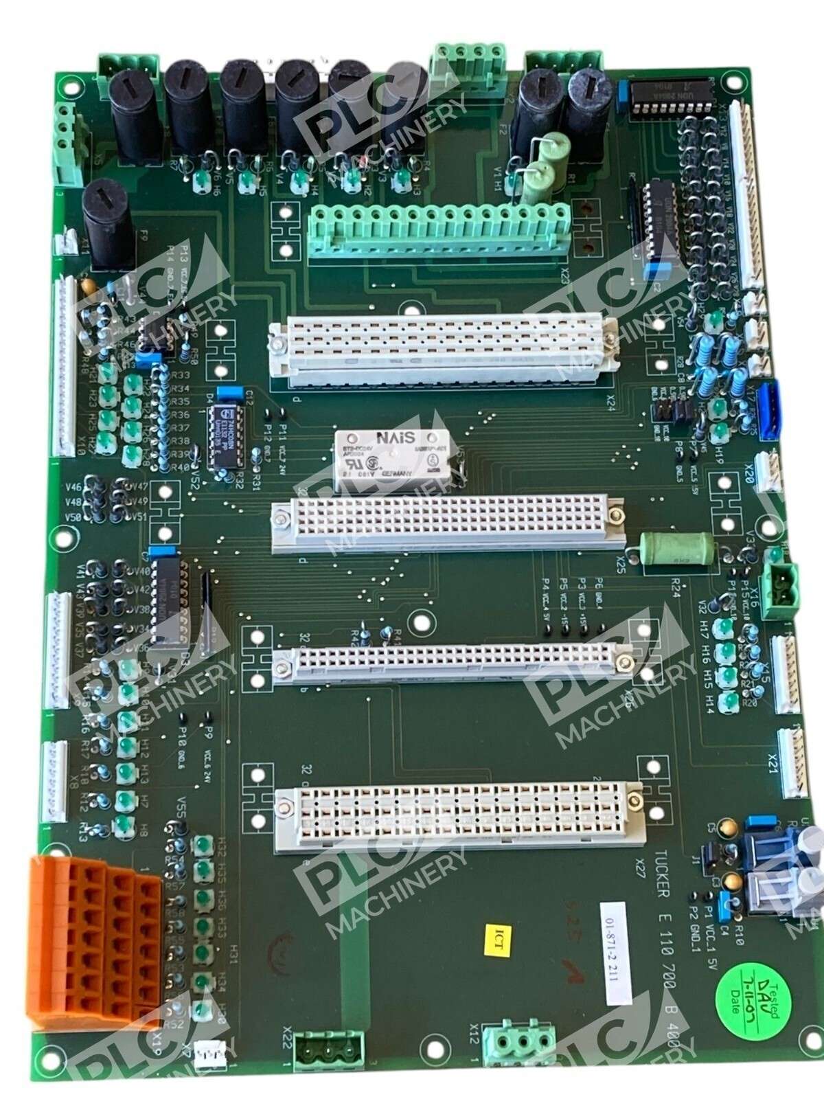 Tucker E 110 700 B 400 - Tucker 01-871-2 211 Robotic PLC Circuit Board E 110 700 B 40