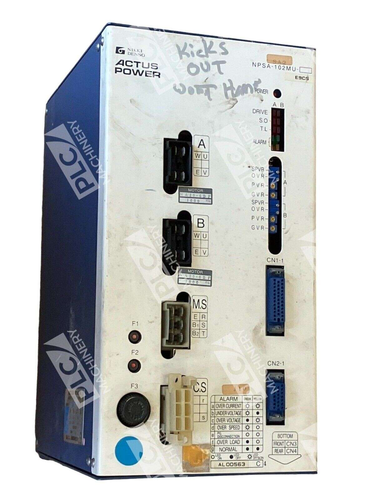 Nikki Denso Actus Power NPSA-102MU-E9CS Servo Drive - Image 2