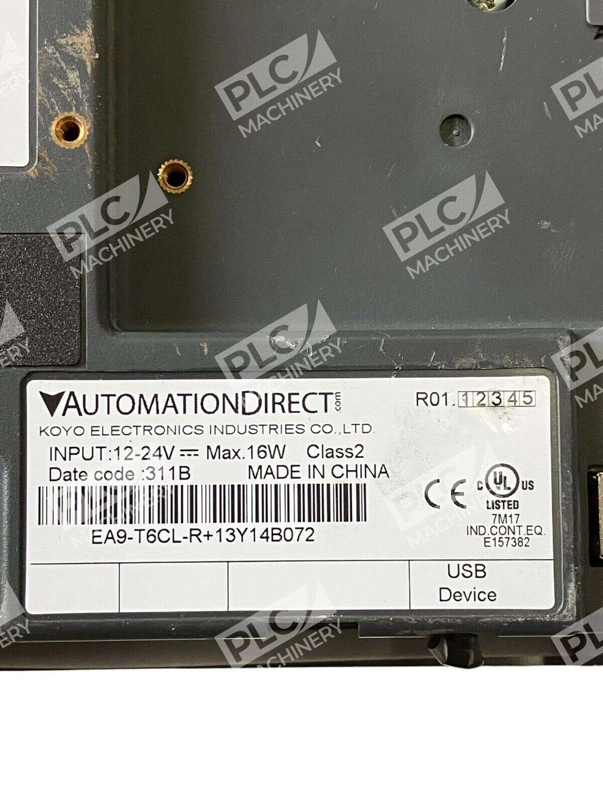 Automation Direct Koyo EA9-T6CL-R Touchscreen HMI EA9-T6CL-R+13Y14B072 - Image 3