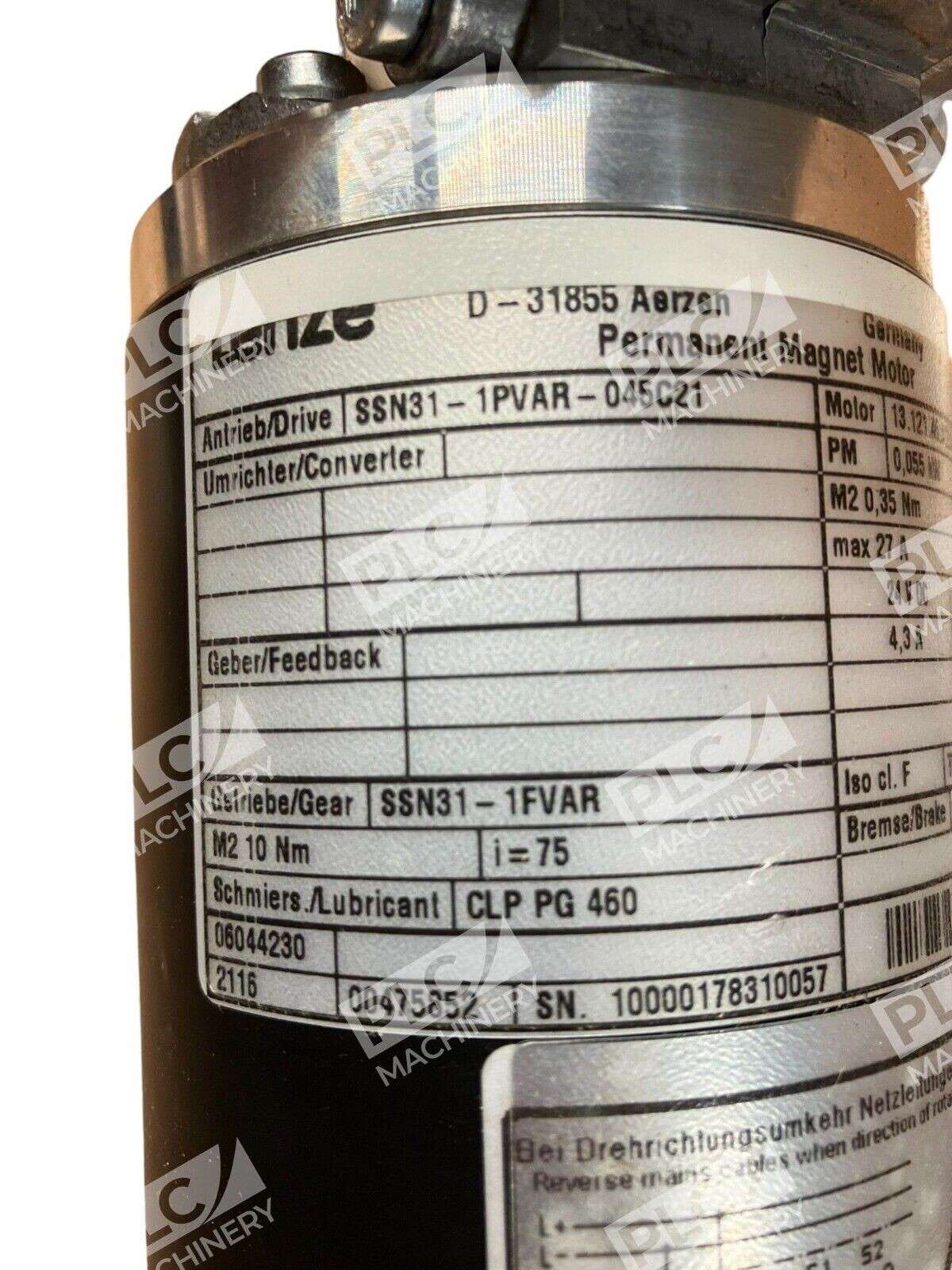 Lenze SSN31-1PVAR-045C21 Gear Motor - Image 3