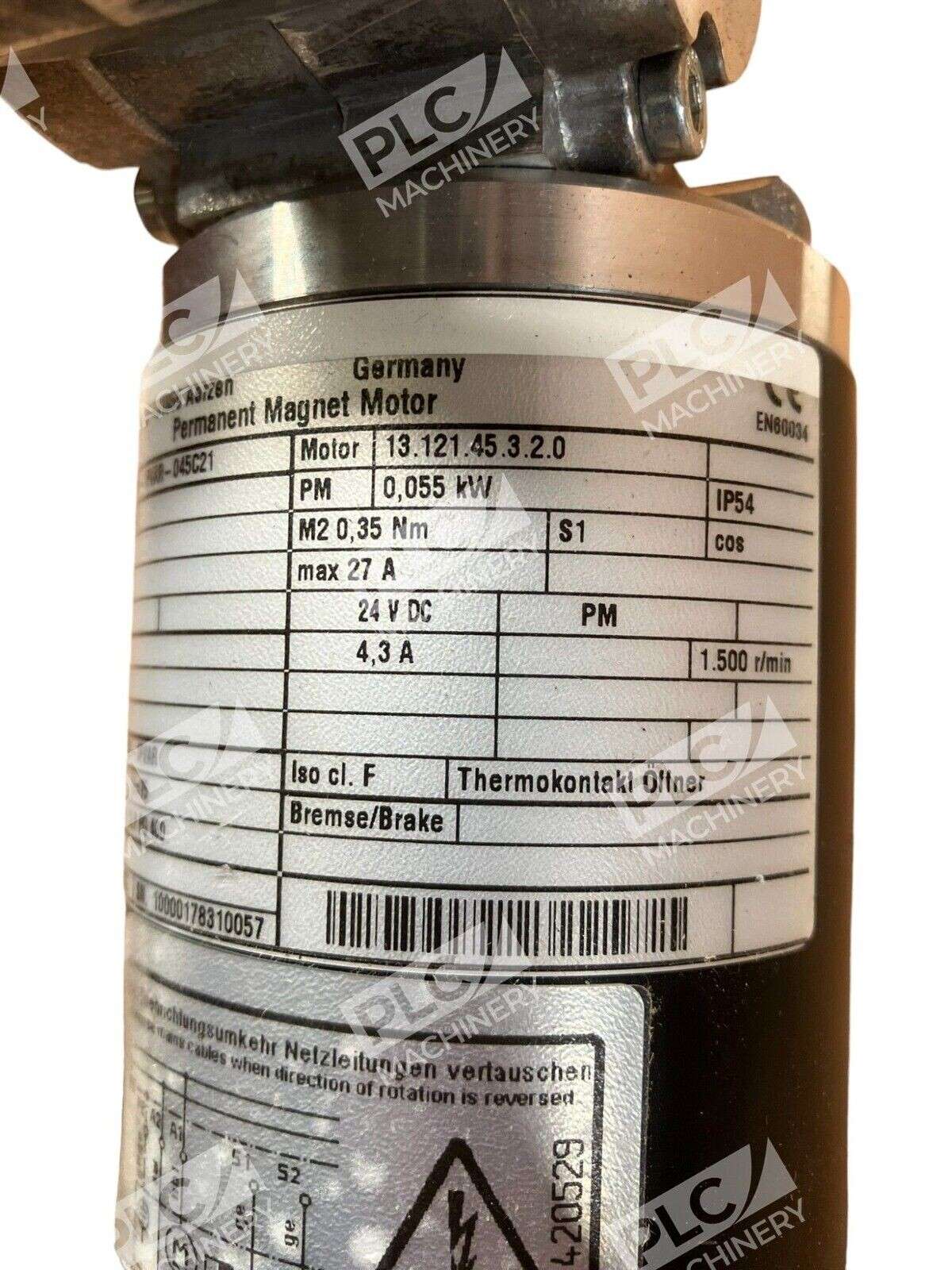 Lenze SSN31-1PVAR-045C21 Gear Motor - Image 4