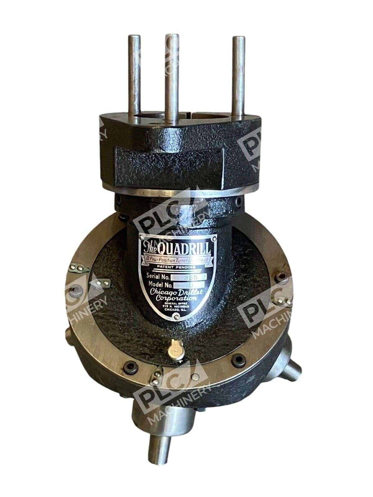 Chicago Drillet D - Chicago Drillet The Quadrill A Four Position Turret Drill He