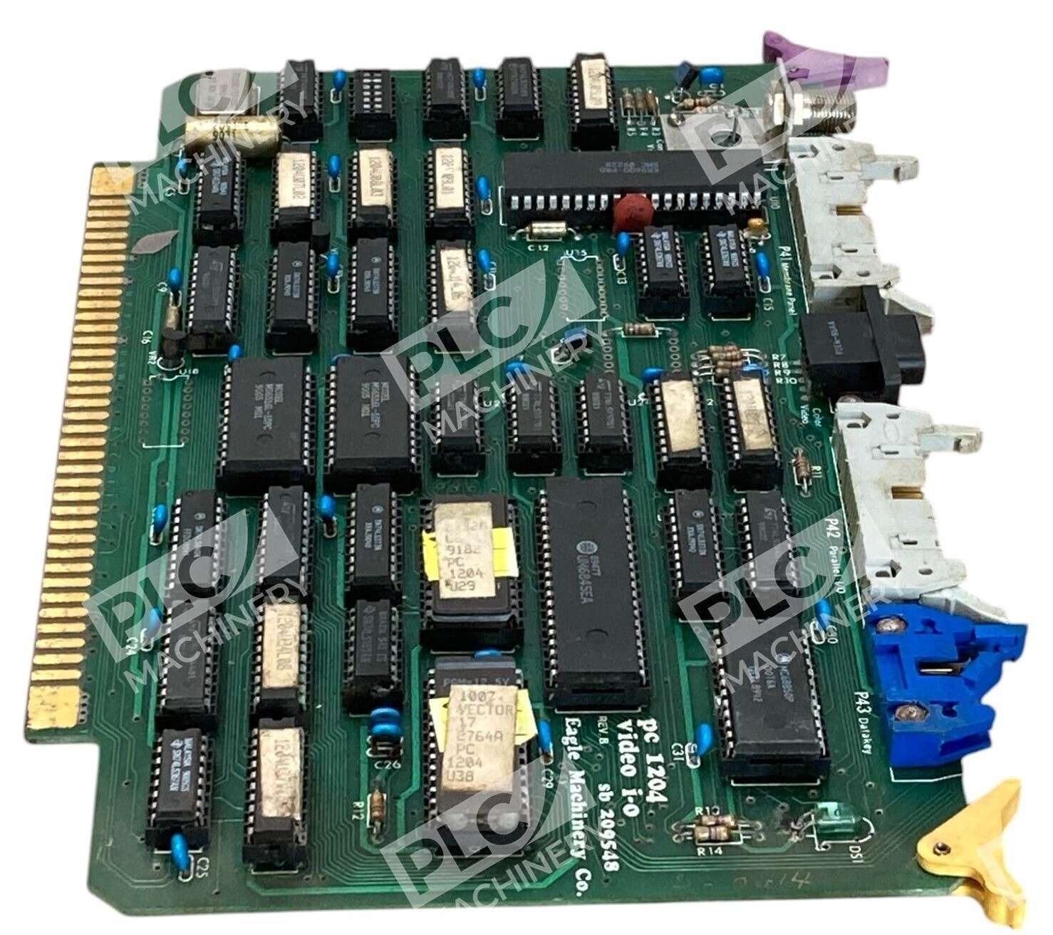 Eagle Machinery PC 1204 Rev B - Eagle Machinery SB 209548 Video I/O Circuit Board PC 1204 Re