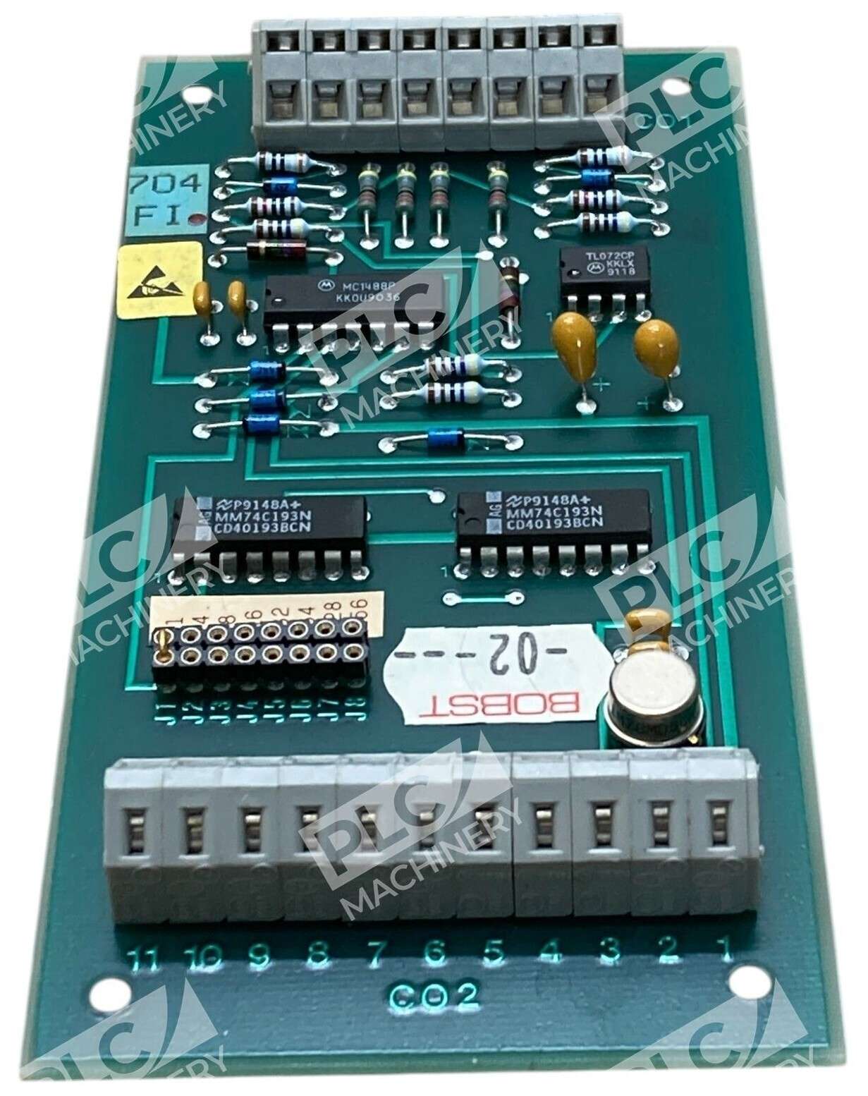 Bobst 704-1108-01 - Bobst 704110801 704FI I/O Board 704-1108-01