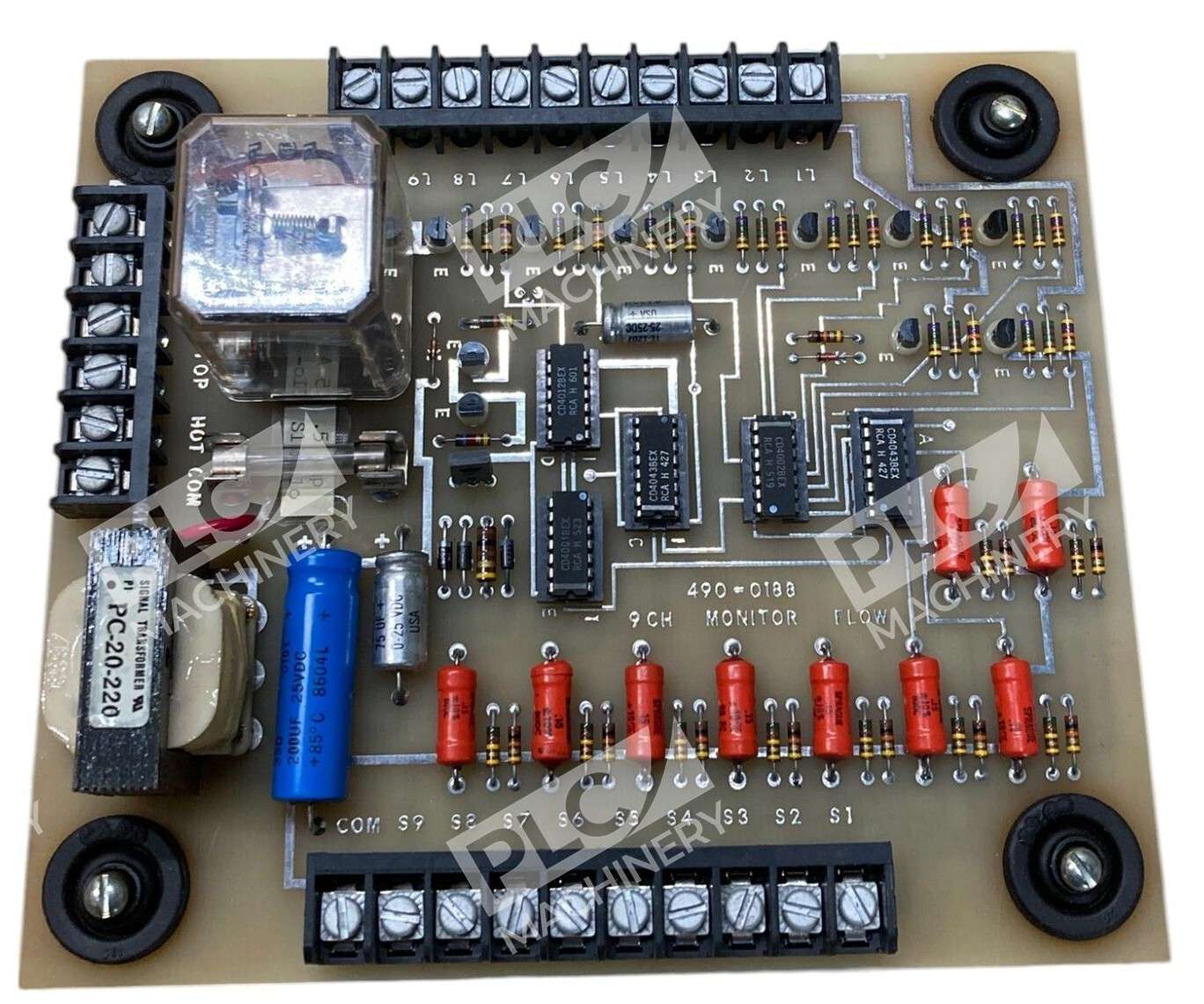 Minister 9CH Monitor Flow Circuit Board 490-0188 - Image 2