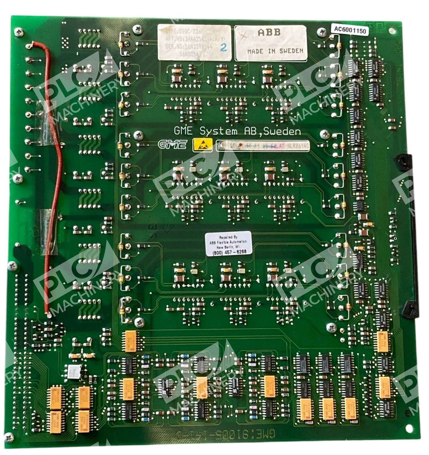 GME 3HAA3563-AJA/1 - GME System AB ABB DSQC 236P 91005-141-D 56N005A Circuit Boar