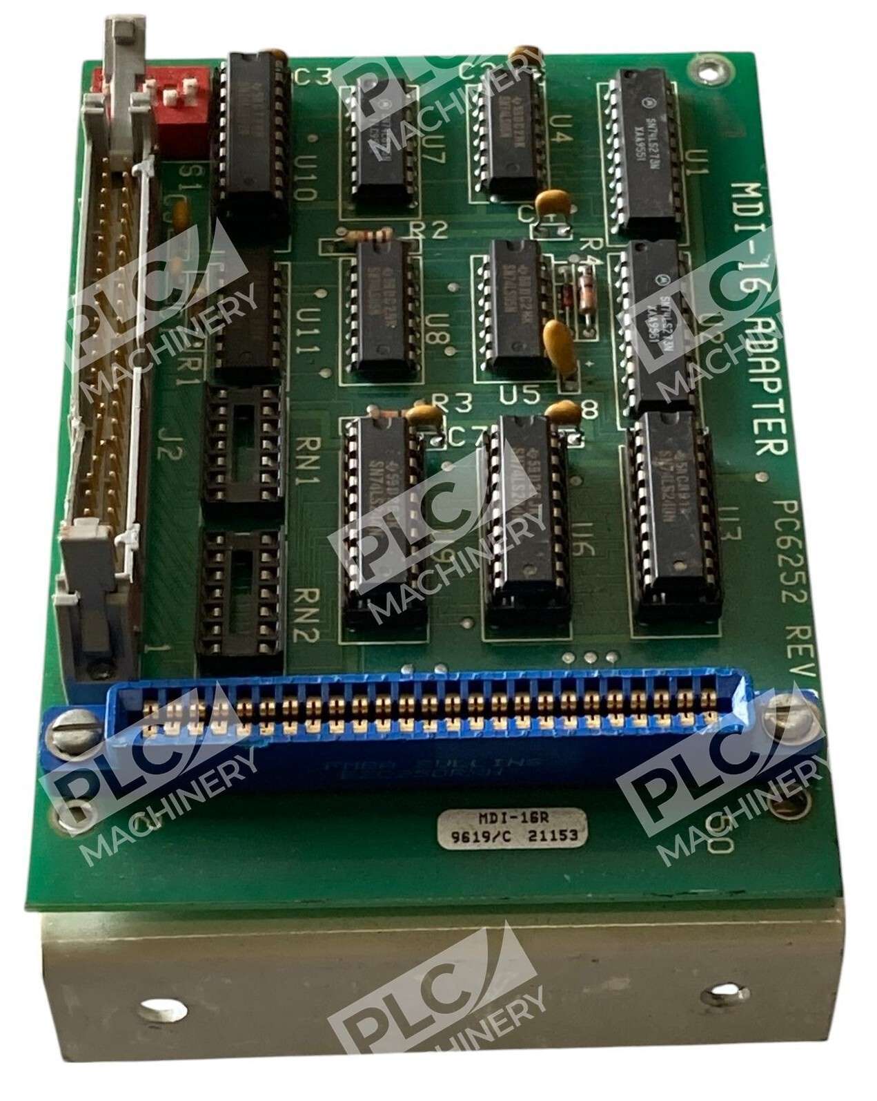 Metrabyte PC6252 Rev C - Metrabyte MDI-16R 9619/C 21153 MDI-16 Adapter PC6252 Rev C