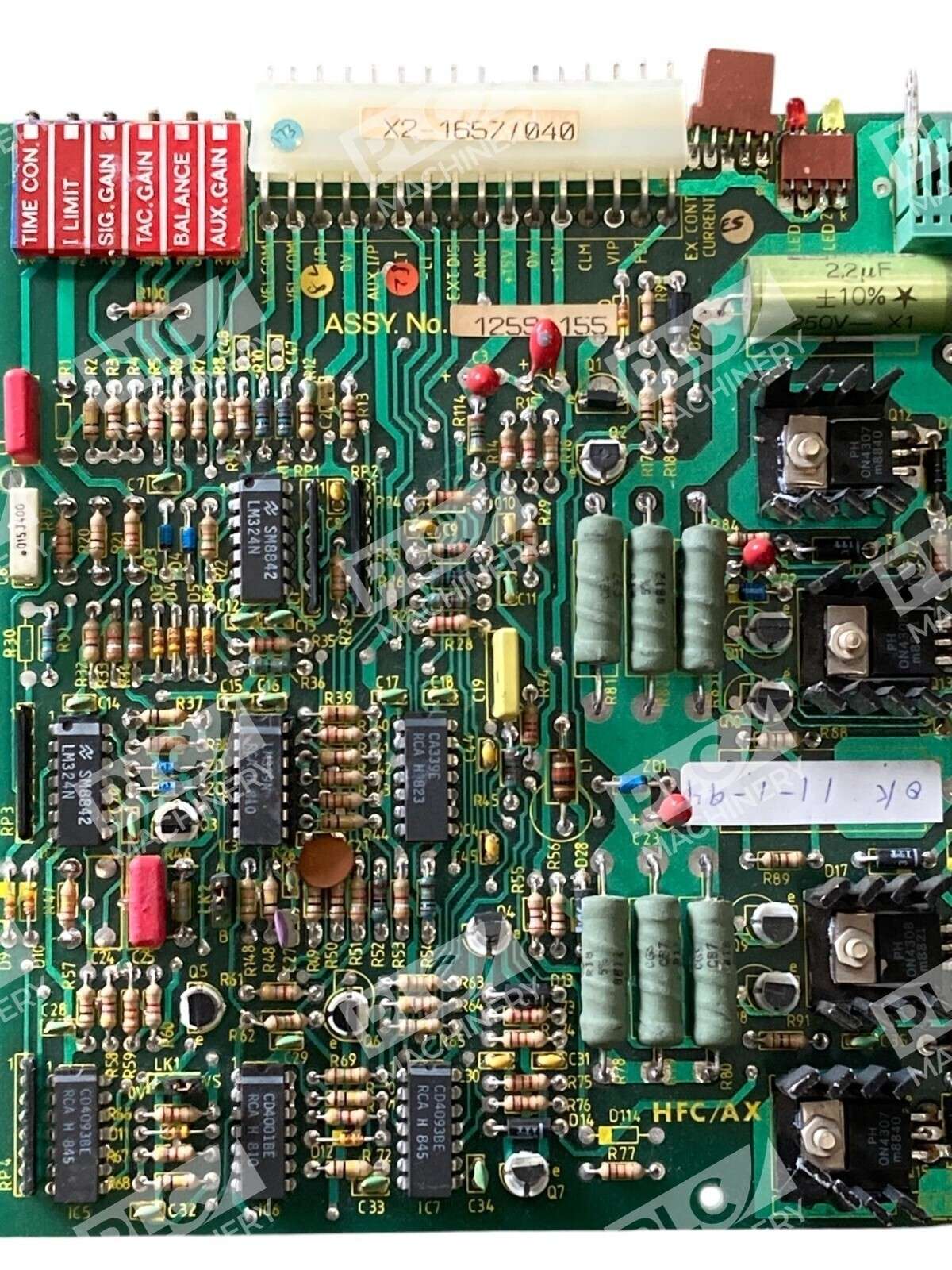 PKS 1259-155 HFC/AX Circuit Board PCB 1340-004-07 - Image 6