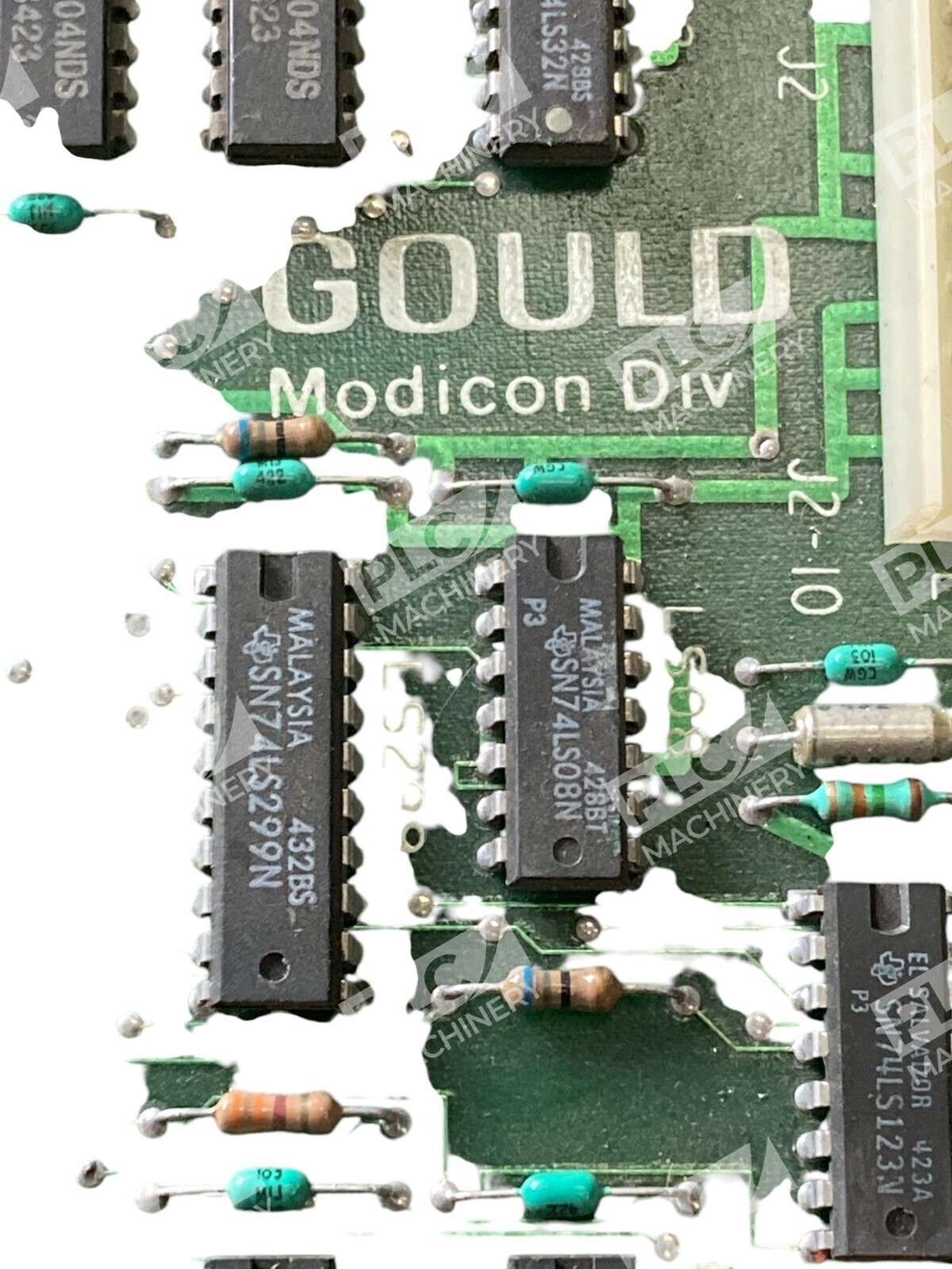 Gould Modicon PCB Rev C2 AS-2030-000 PCB Rev C9 Circuit Board S203 - Image 3