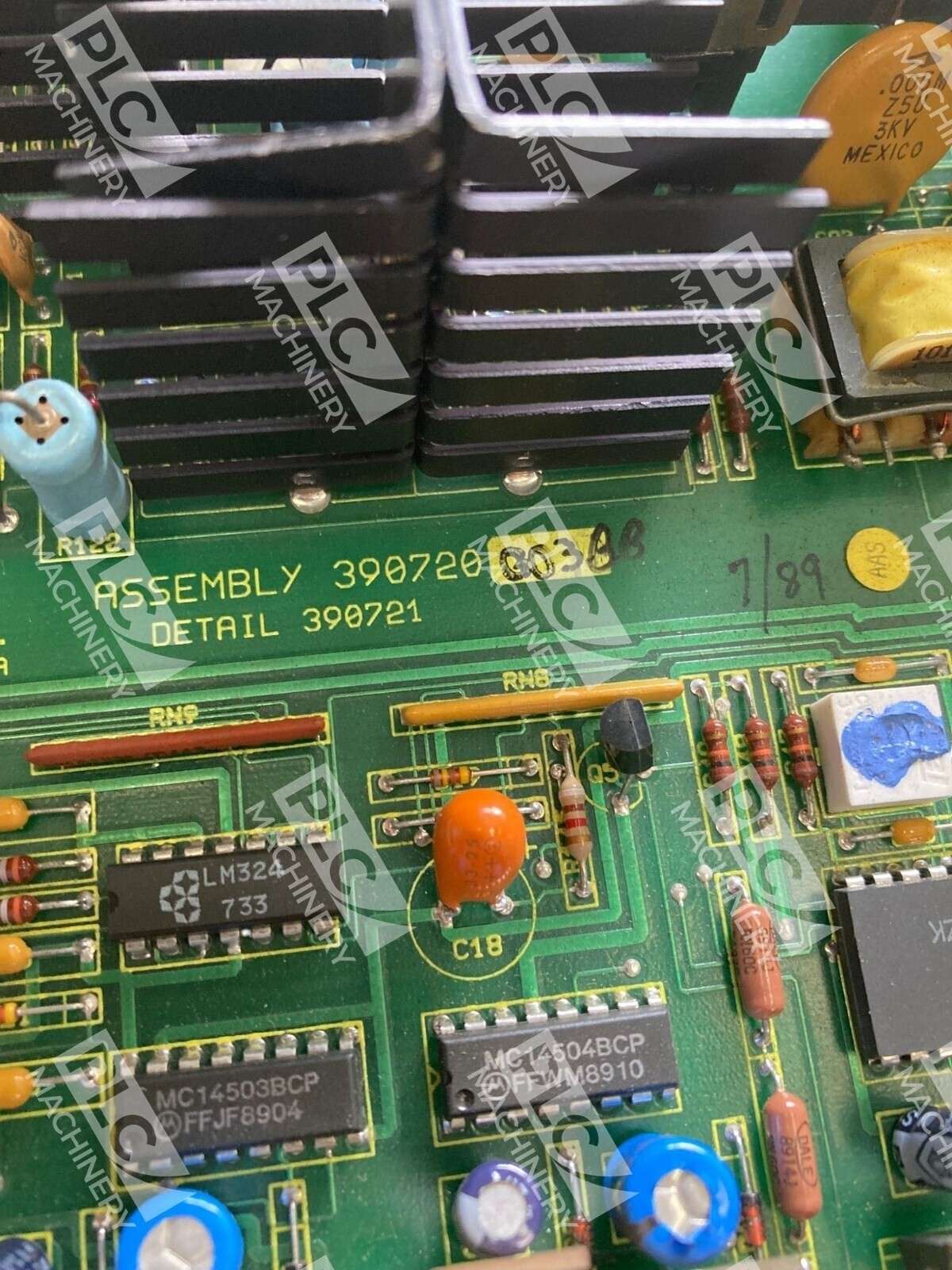 Asea E 14-89 390721 Detail Circuit Board Assembly 390720 - Image 4