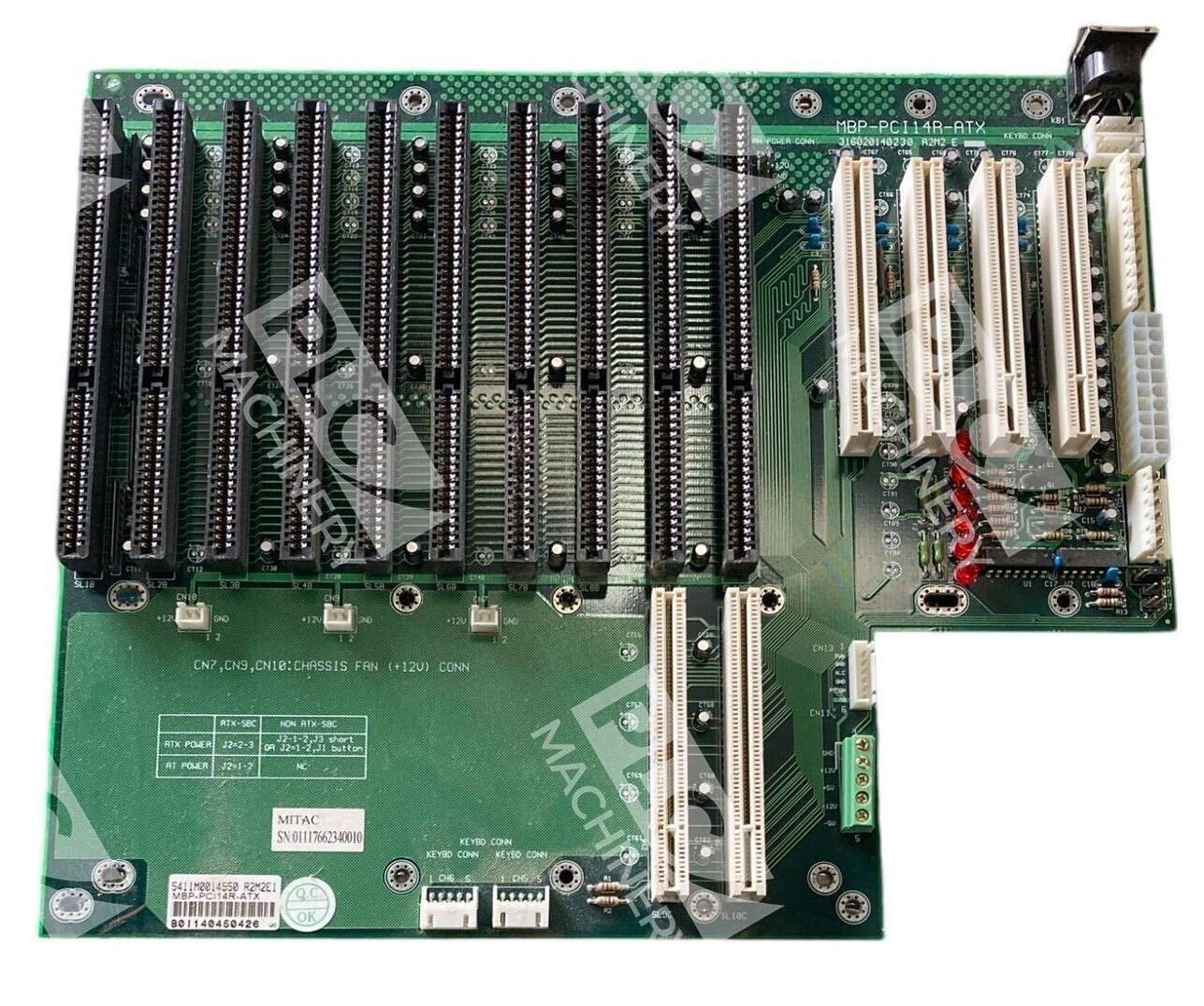 Mitac 316020140230 R2M2 E 5411M0014550 R2M2E1 Motherboard MBP-PCI14R-ATX - Image 2