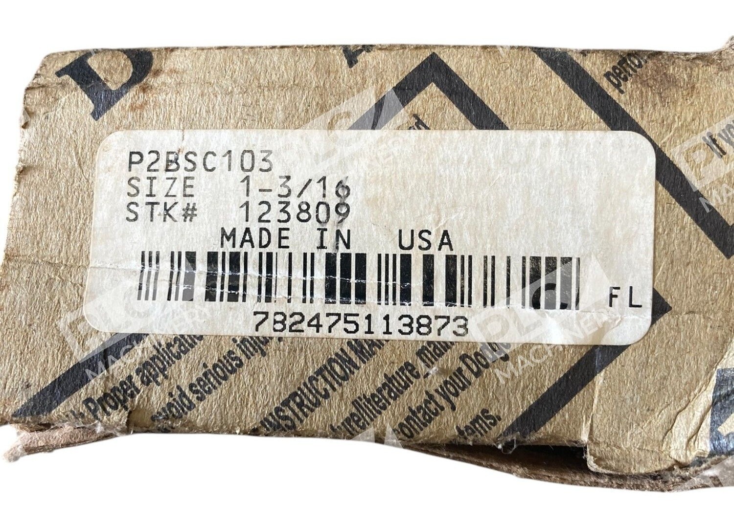 Dodge Rockwell 1-3/16" Bore P2BSC103 Pillow Block Bearing 123809 - Image 3