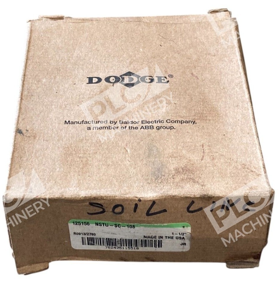Dodge NSTU-SC-108 - Dodge Baldor ABB 125156 1-1/2 R0913/2780 Pillow Block Bearin