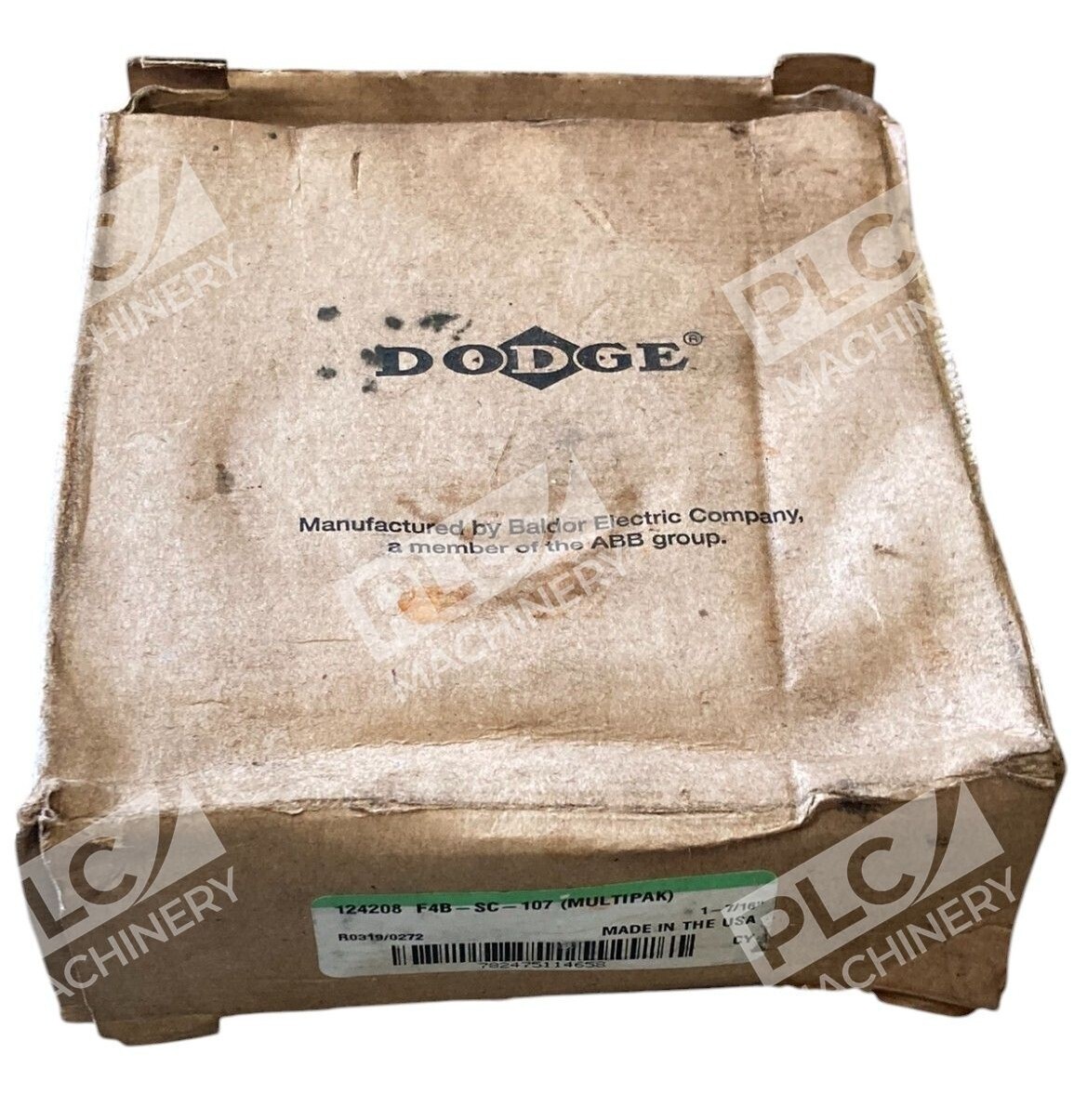 Dodge F4B-SC-107 - Dodge Baldor ABB 124208 1-7/16" R0319/0272 Pillow Block Bear