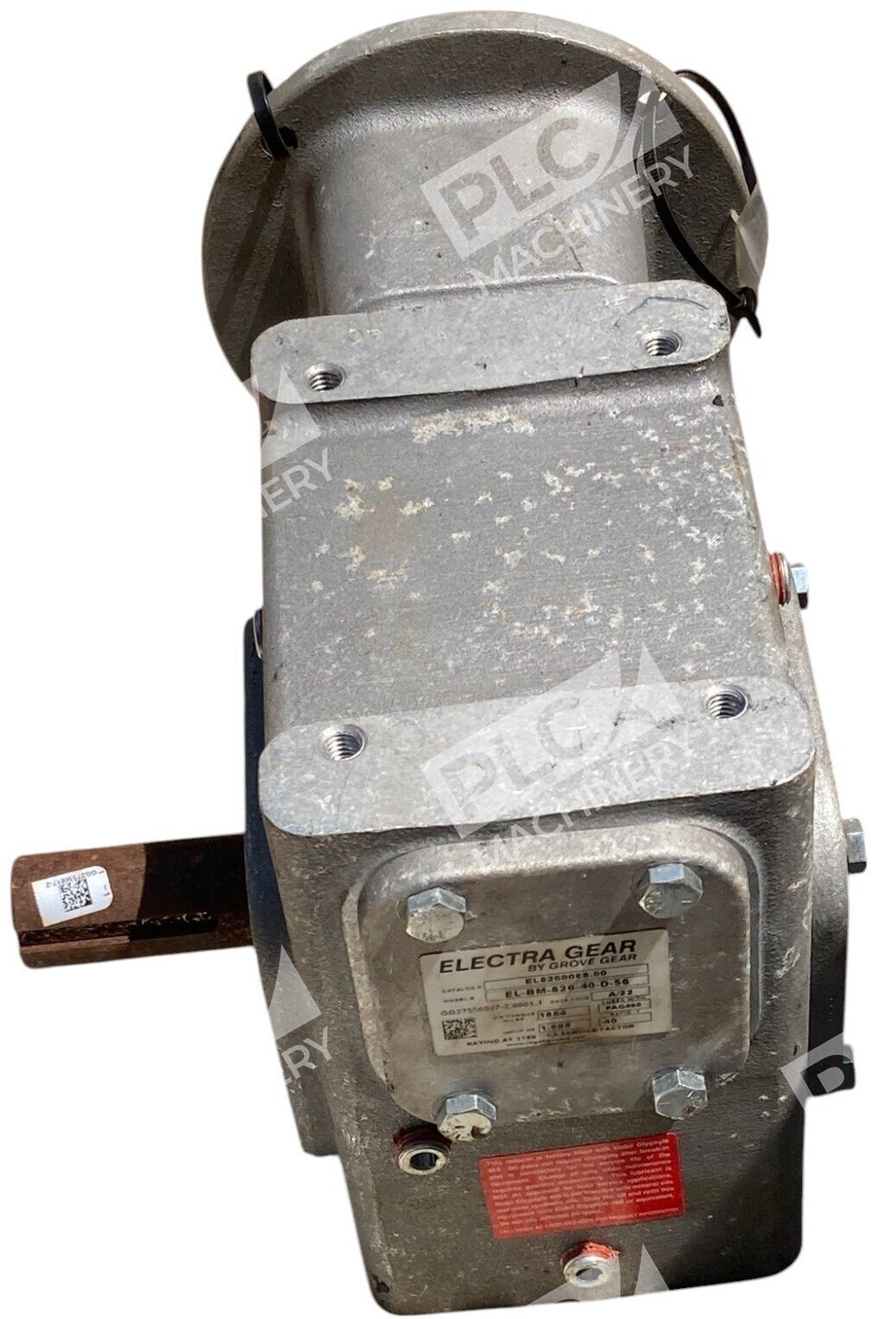 Grove Gear EL-BM-826-40-D-56 - Grove Gear EL8260068.00 40:1 Electra Gear Reducer EL-BM-826-