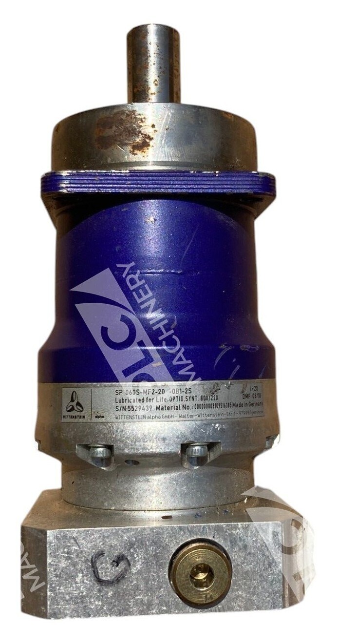 Wittenstein SP 060S-MF2-20-0B1-2S - Wittenstein Alpha Gear Reduction Motor SP 060S-MF2-20-0B1-2S