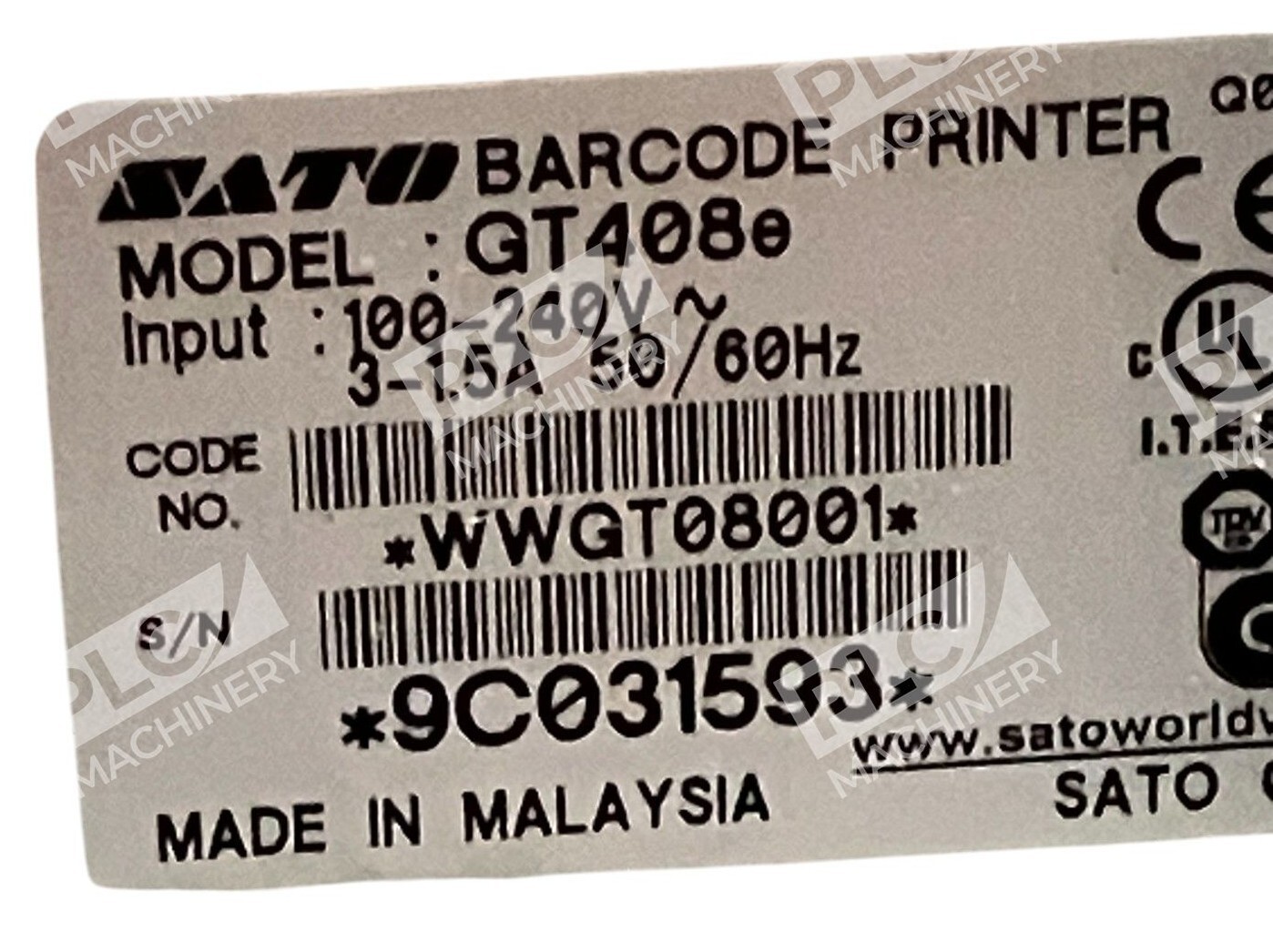 SATO Thermal Barcode Printer GT408e - Image 5