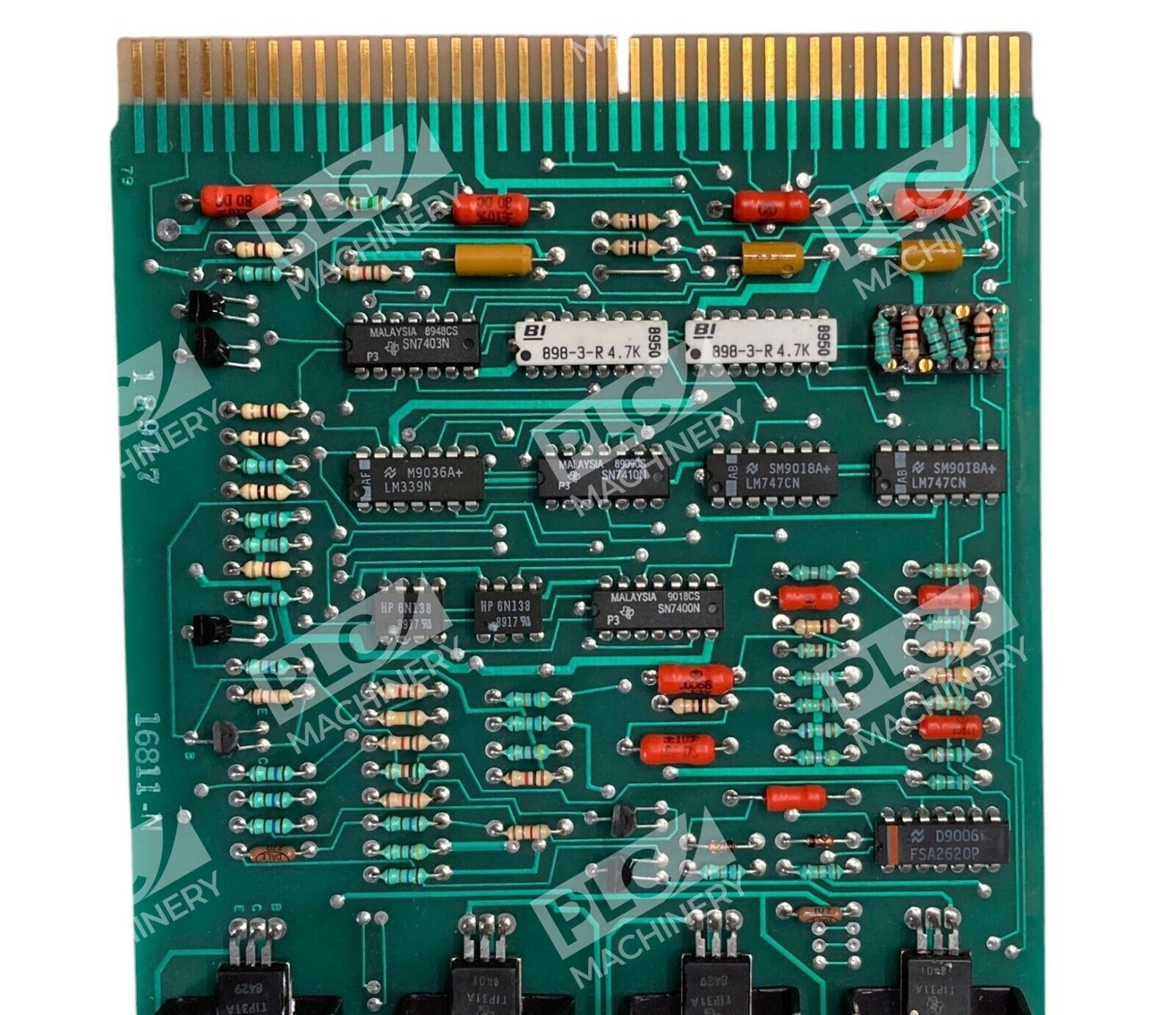 Universal Instruments 4FUN4890 18917 16810 Rev B Servo Amp 16811-N - Image 3