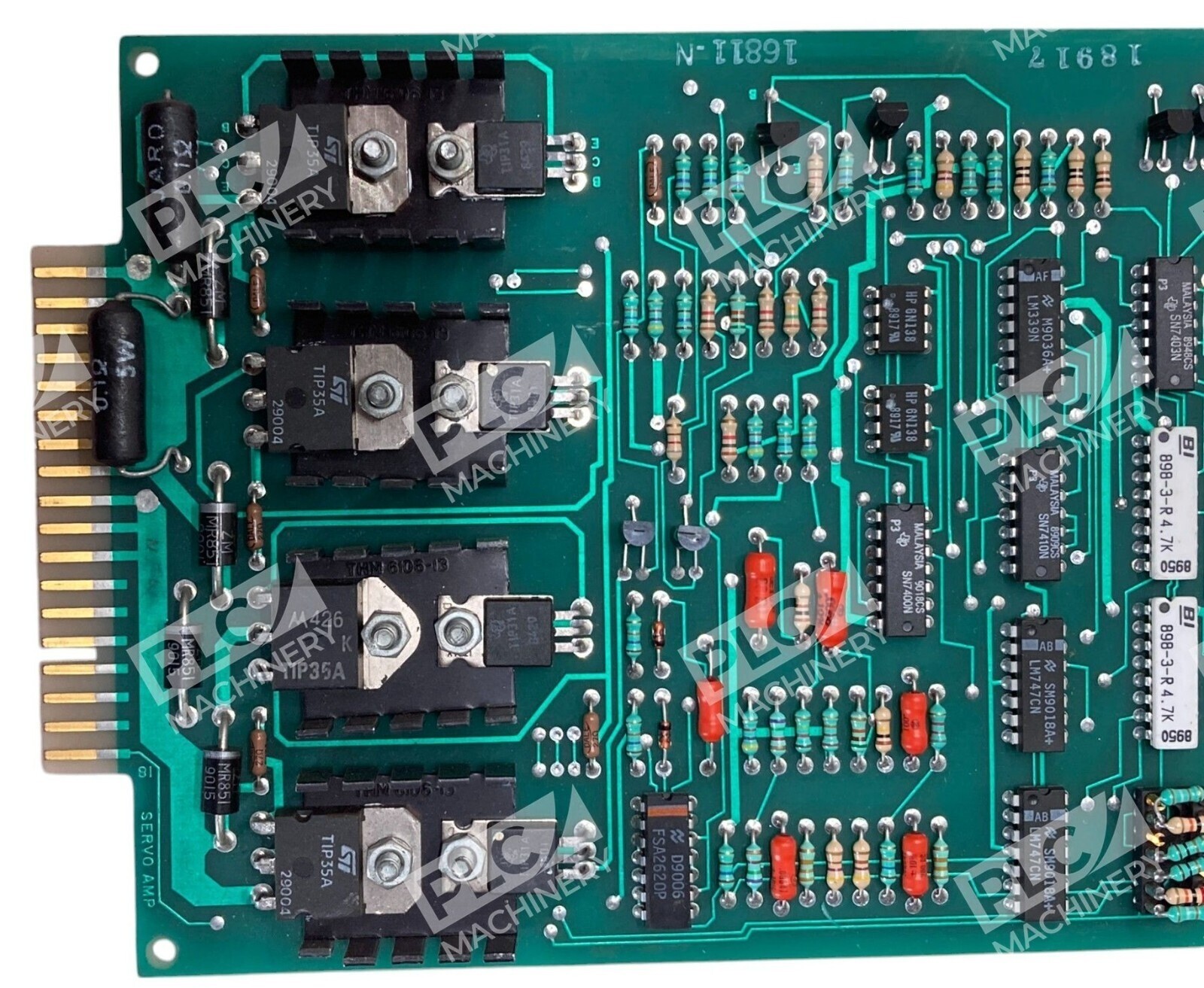 Universal Instruments 4FUN4890 18917 16810 Rev B Servo Amp 16811-N - Image 4