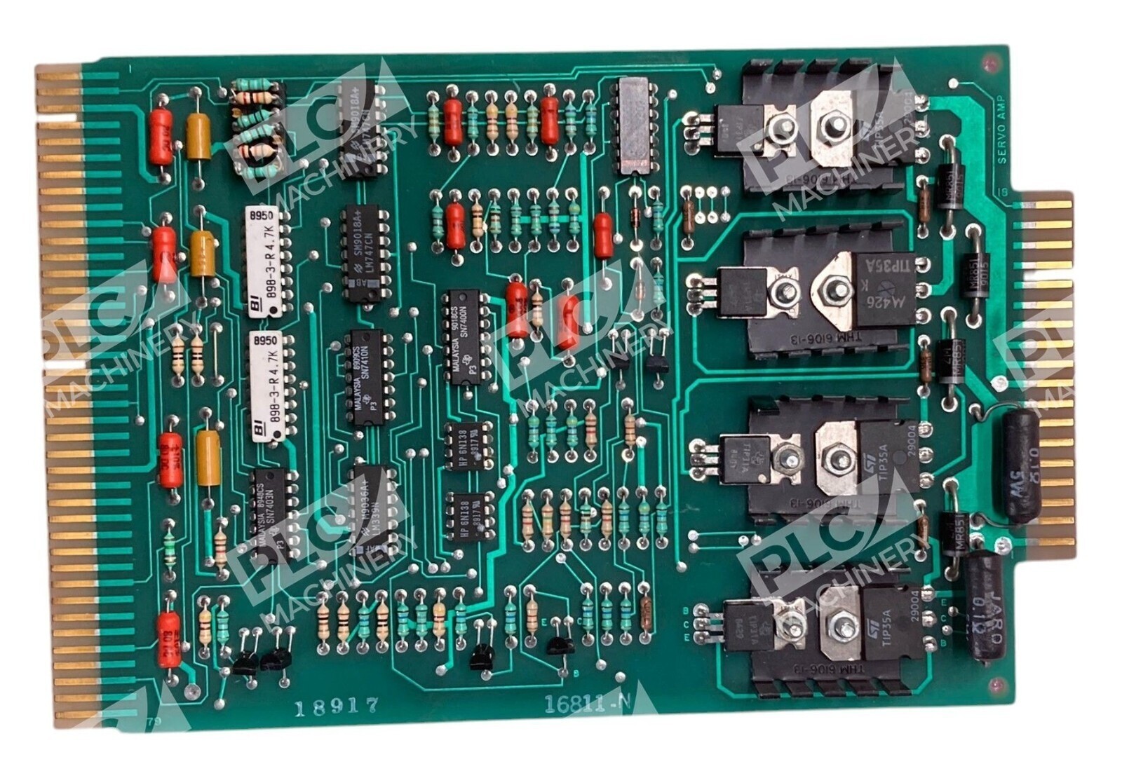 Universal Instruments 16811-N - Universal Instruments 4FUN4890 18917 16810 Rev B Servo Amp 1