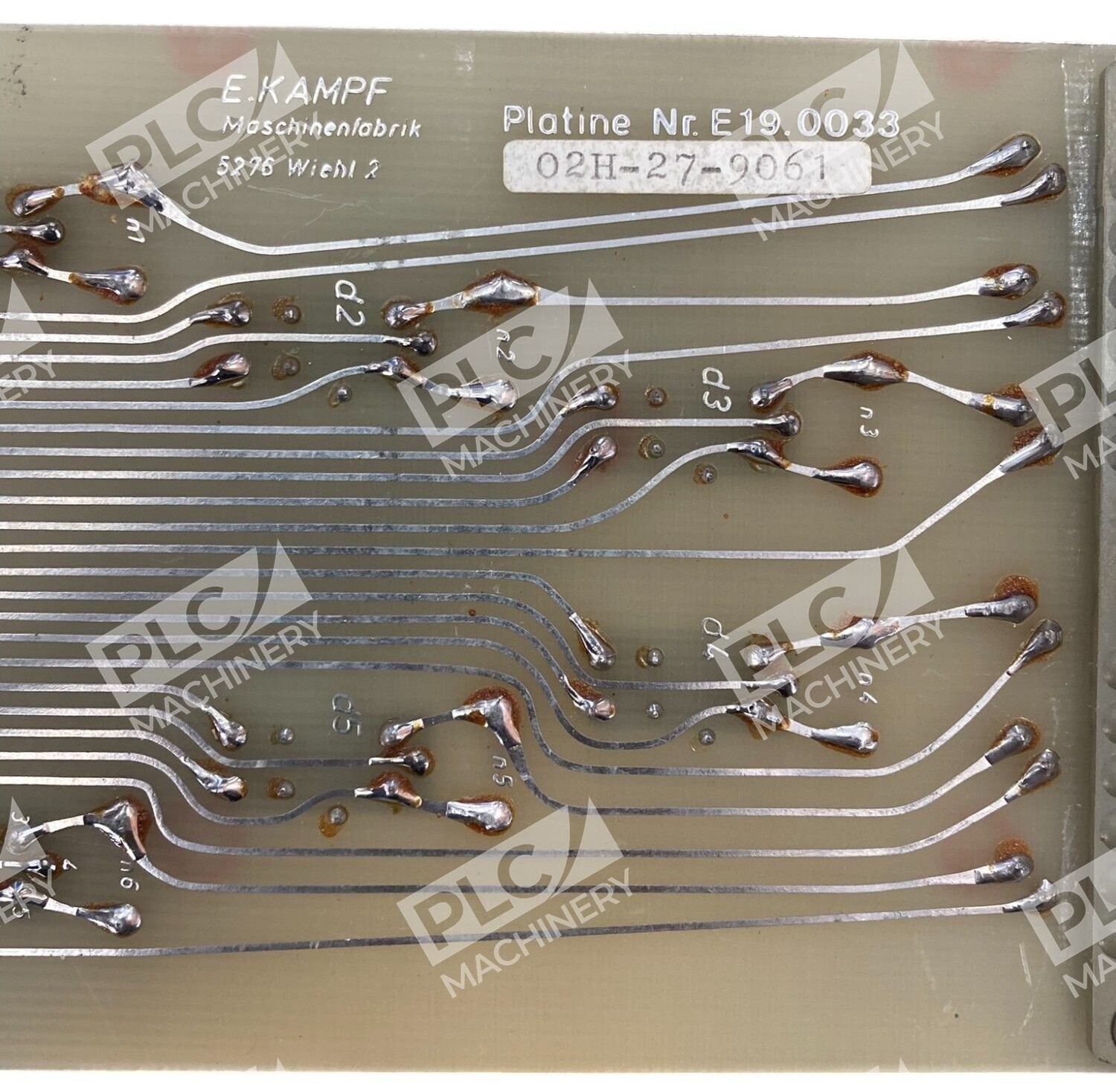 E Kampf 02H-27-9061 Circuit Board E19.0033 - Image 5