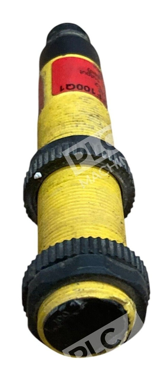 Banner S18AW3FF100Q1 - Banner S18 Series EZ-Beam Barrel Mount Encapsulated Sensor S