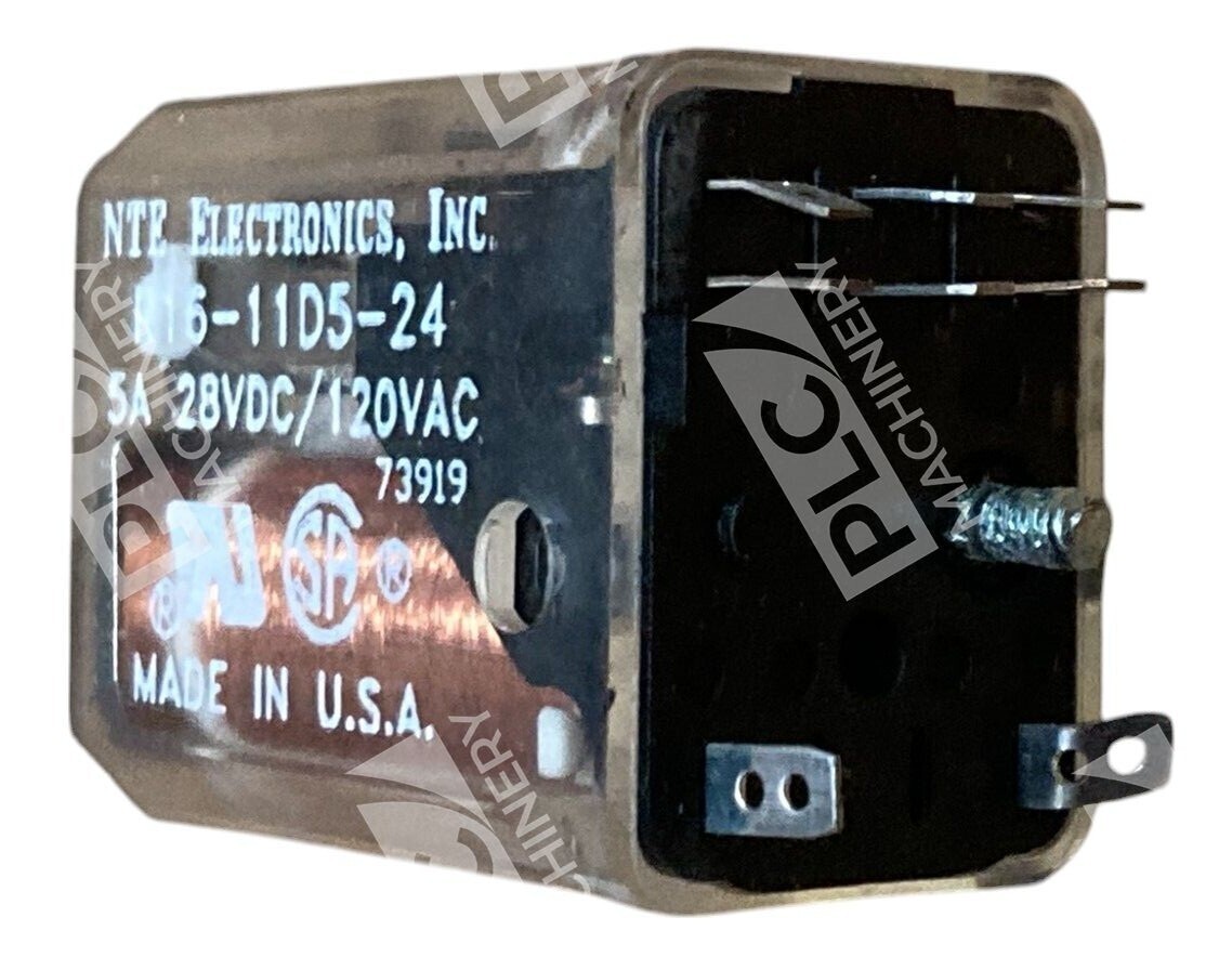 NTE Electronics 5A 28VDC 120VAC 73919 Plug In Relay R16-11D5-24 - Image 4