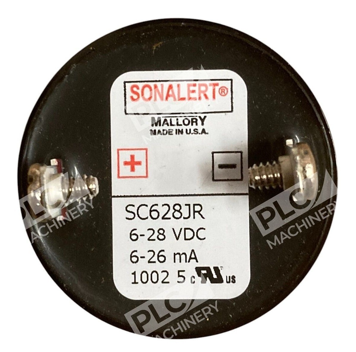 Mallory SC628JR - Mallory 6-28VDC 6-26mA 1002 5 Sonalert Transducer Alarm SC62