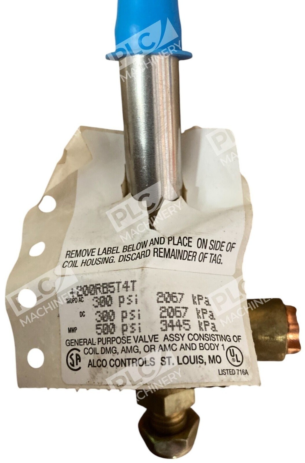 Alco Controls General Purpose Valve 200RB5T4T - Image 2