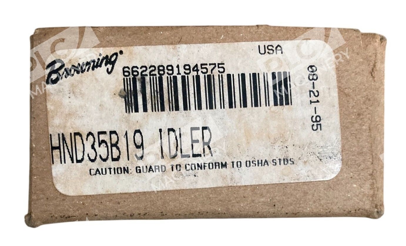 Browning HND35B19 IDLER - Browning Regal Rexnord Tighteners/Idlers-900 HND35B19 IDLER