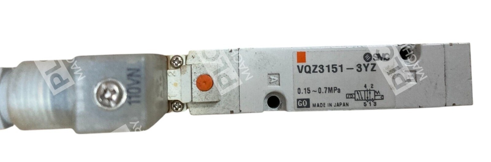SMC 0.15-0.7MPa 110VAC 50/60Hz Base Mount Valve VQZ3151-3YZ - Image 3