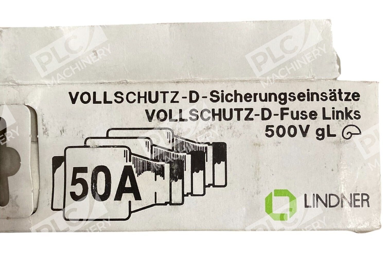 Lindner VOLLSCHUTZ-D-Fuse Links 50A 500V gL (Box of 5) - Image 3