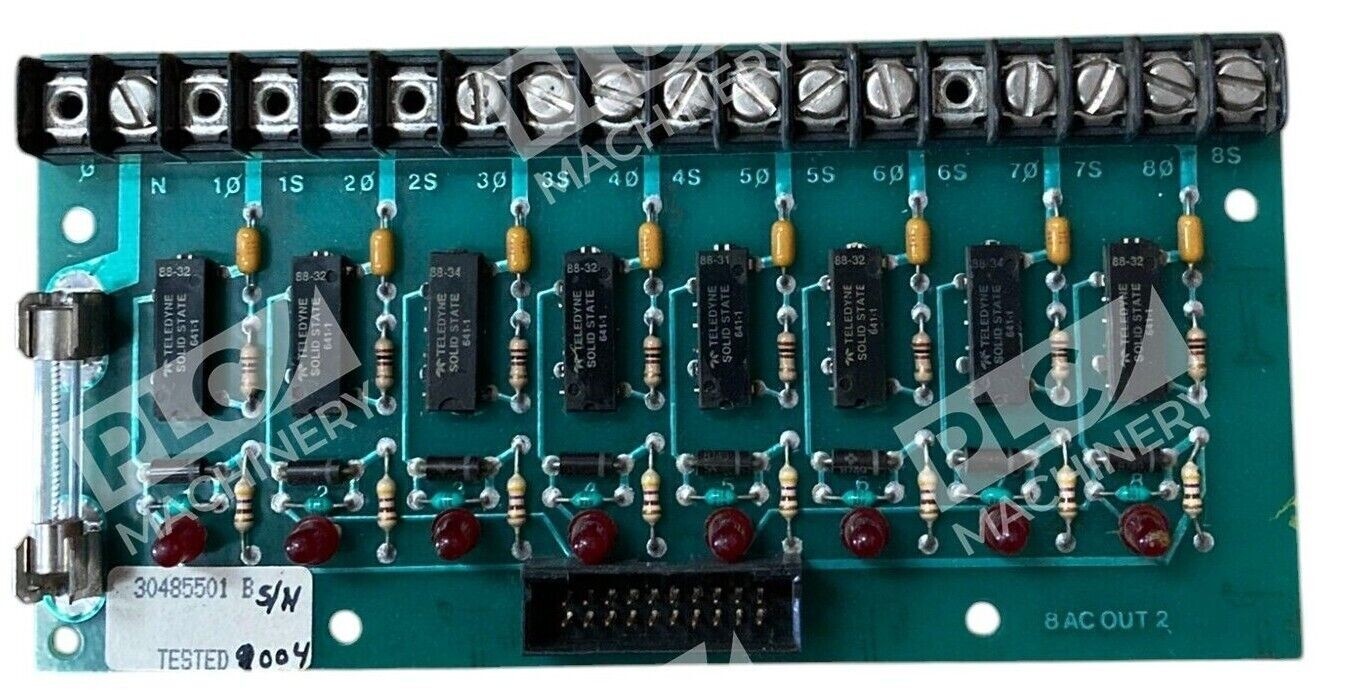 Universal Instruments 30485501 B - Universal Instruments UIC 8ACOUT2 27424 Rev A WMI-W PC Board