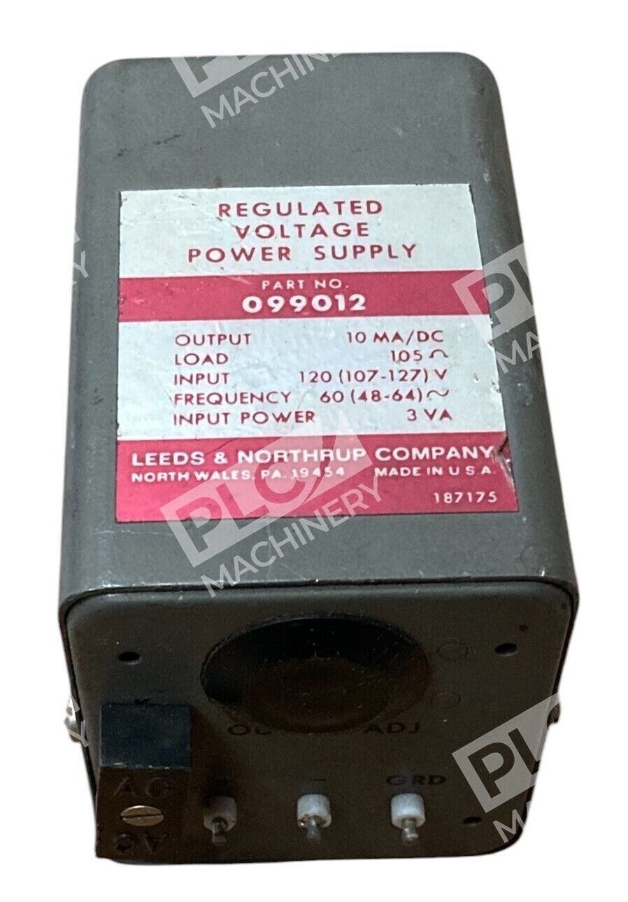 Leeds & Northrup 10MA/DC 105Ohm Regulated Voltage Power Supply 099012 - Image 4