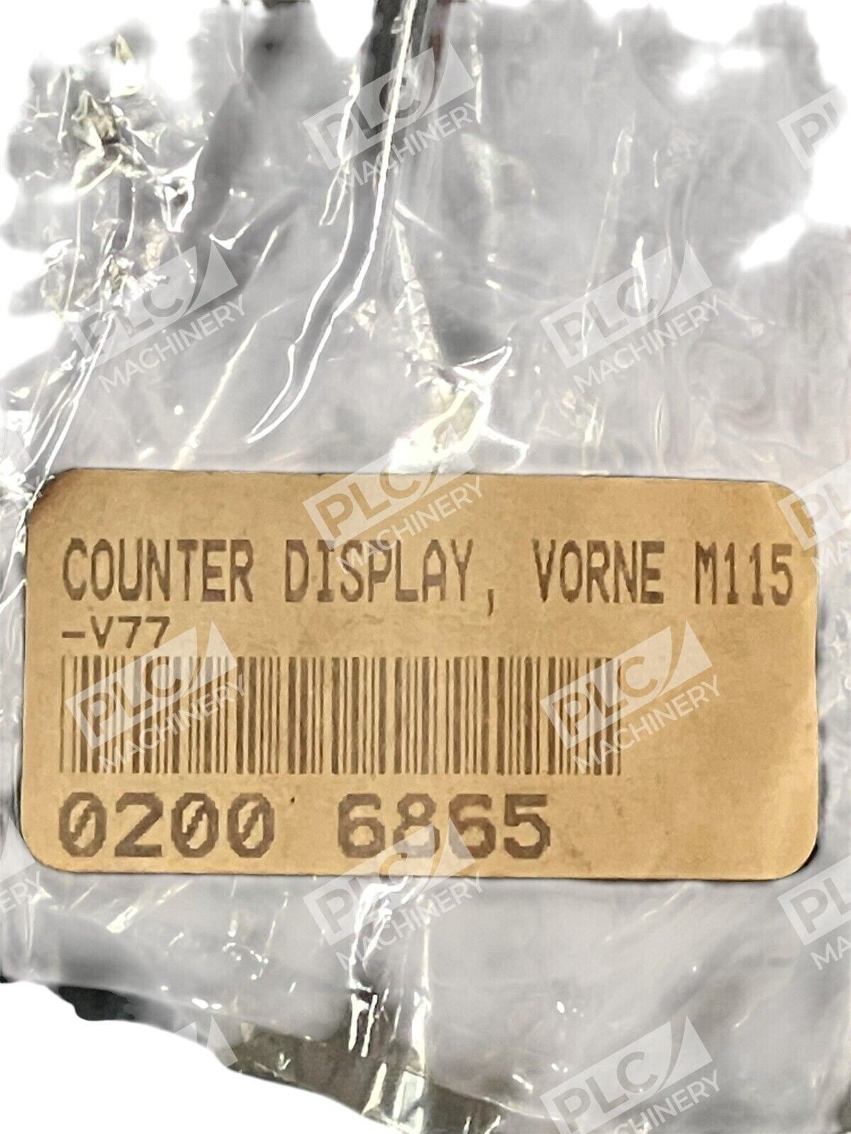 Vorne M115/V77-0 Rev 10 DF6001455 0200 6865 4 Digit Display Counter M115-V77 - Image 6