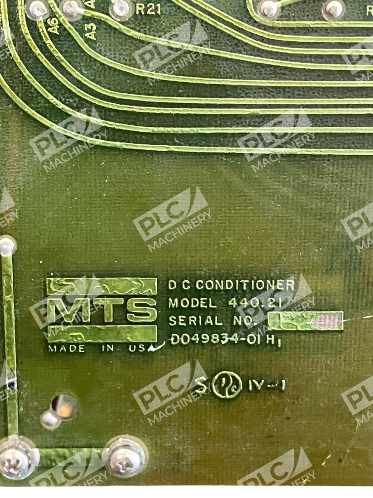 MTS D049834-01 H DC Conditioner Model 440.21 - Image 5