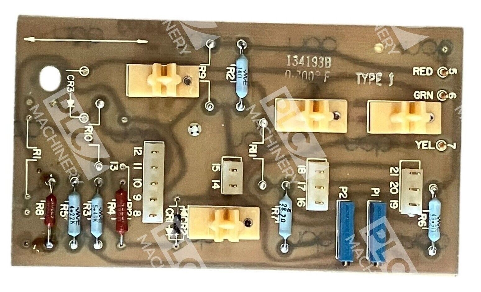 Love Controls 134193B - Love Controls 0-800F Type J Temperature Control PC Board 134