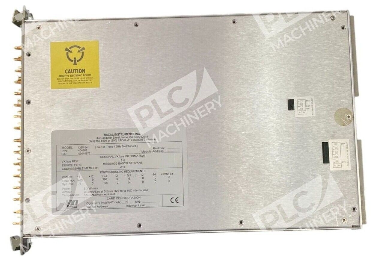 Racal Instruments 404768 32348 Six 1x4 Trees 1 GHz Switch Card 1260-54 - Image 2