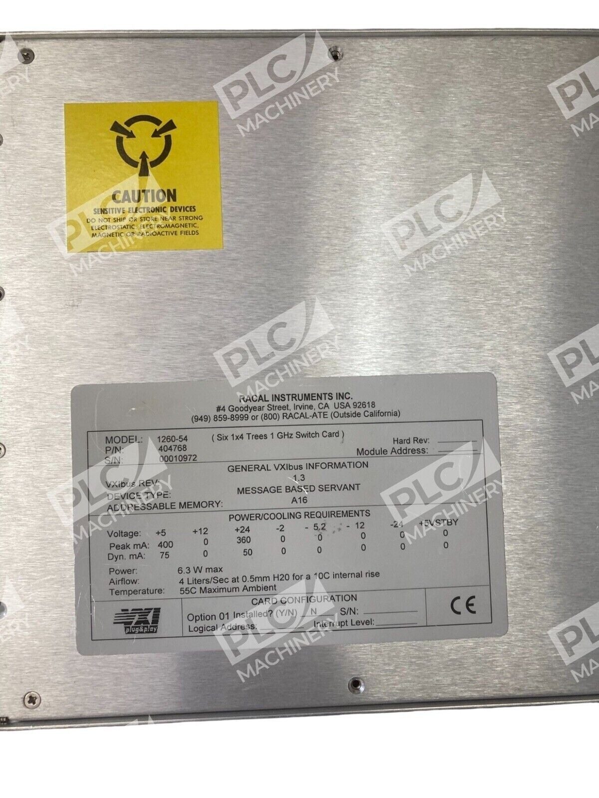 Racal Instruments 404768 32348 Six 1x4 Trees 1 GHz Switch Card 1260-54 - Image 3