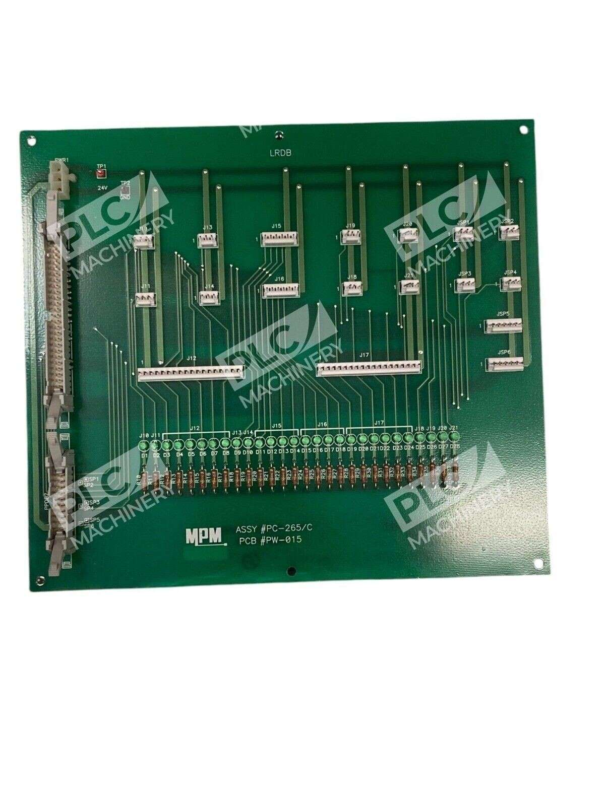 MPM PC-265/C - MPM PC-265 Rev F PCB PW-015 Rev C AT000019 MP000008 Bircuit